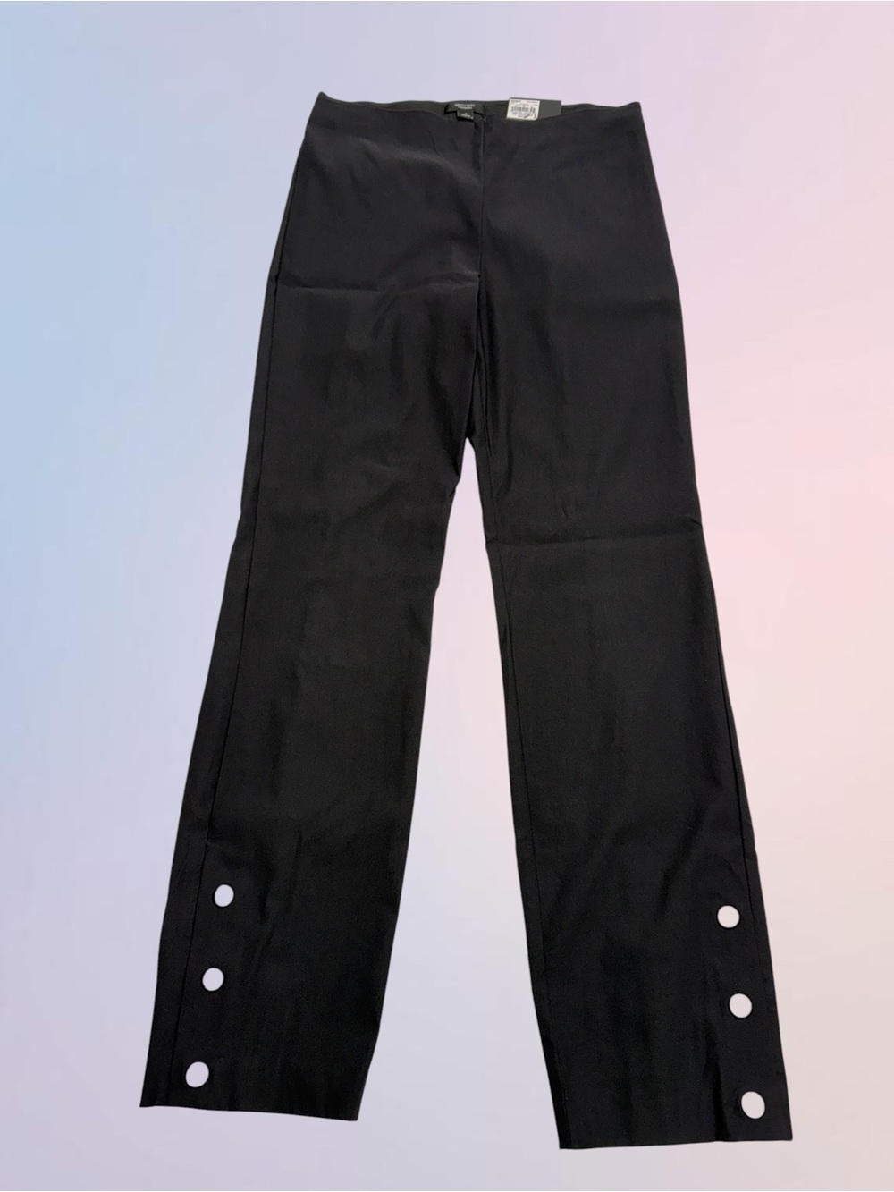 SIMPLY VERA VERA WANG Women’s Small Black Pull On SKINNY ANKLE Pant